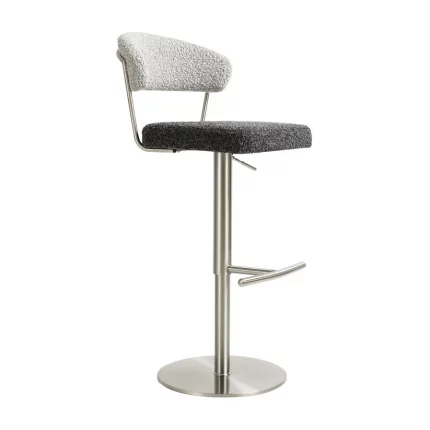 Restaurant Cane Bar Stool in Black