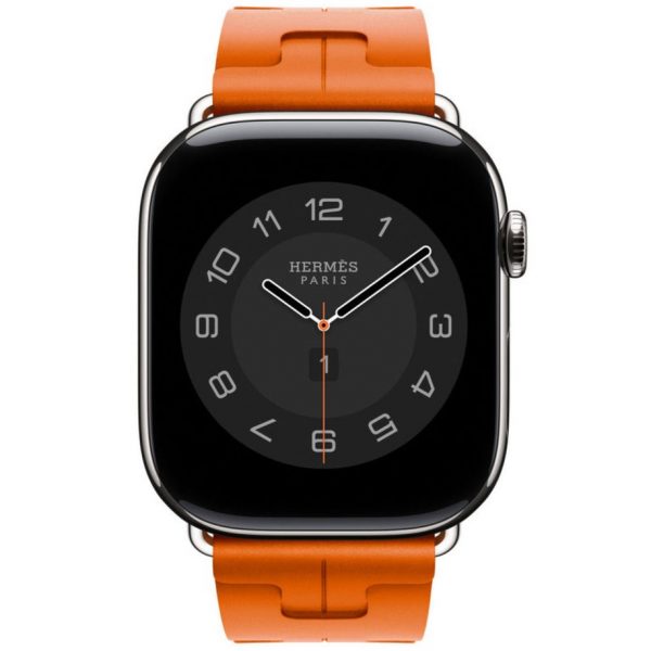 Apple Watch Hermès Series 8 (2022) - 41mm • GPS • Cellular - Stainless Steel with Sport Band